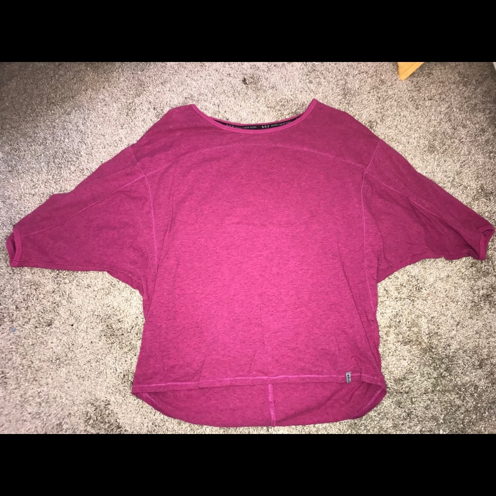 Pink Marc New York 3/4 Length Shirt